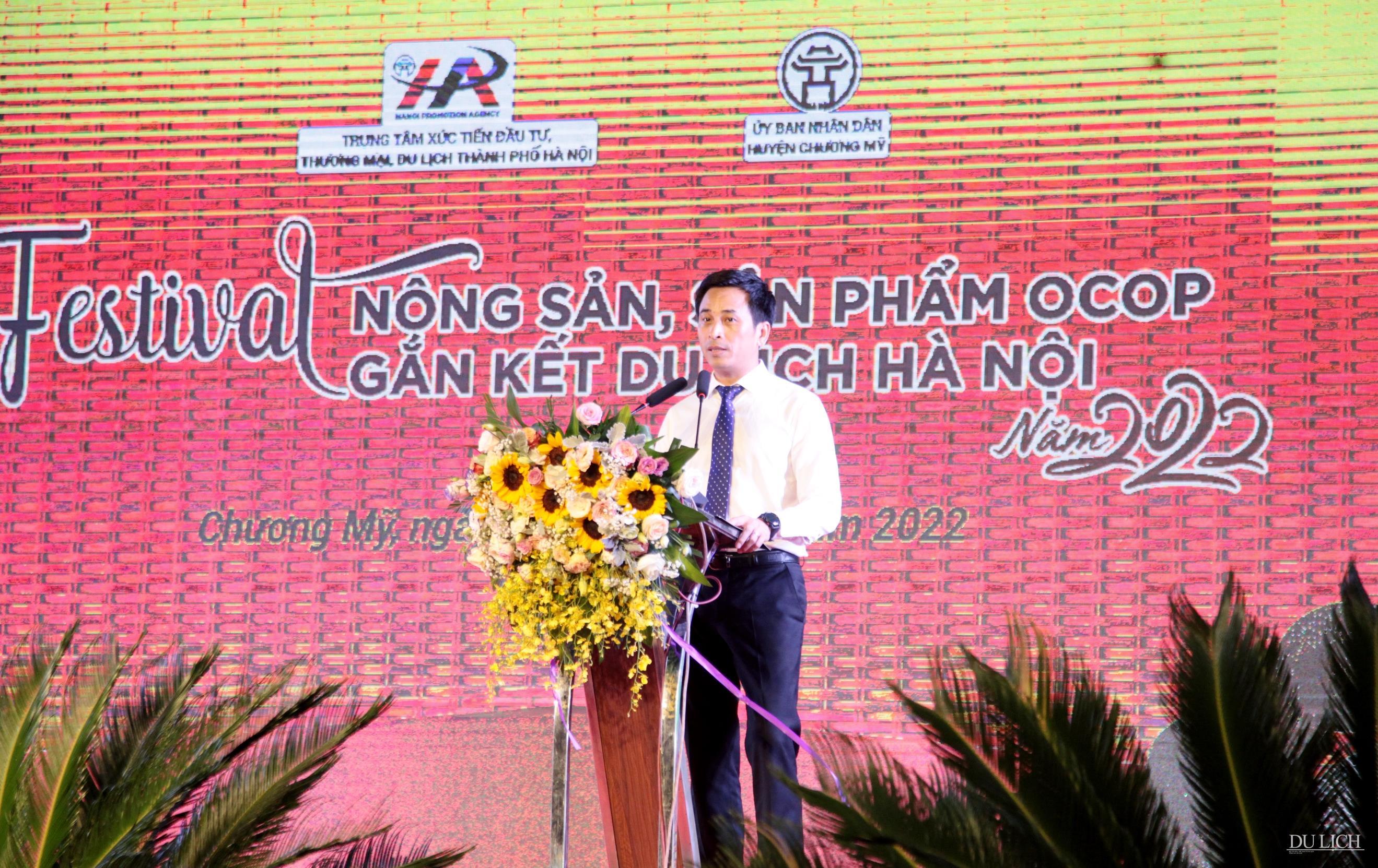 Giám đốc HPA Nguyễn Ánh Dương phát biểu khai mạc